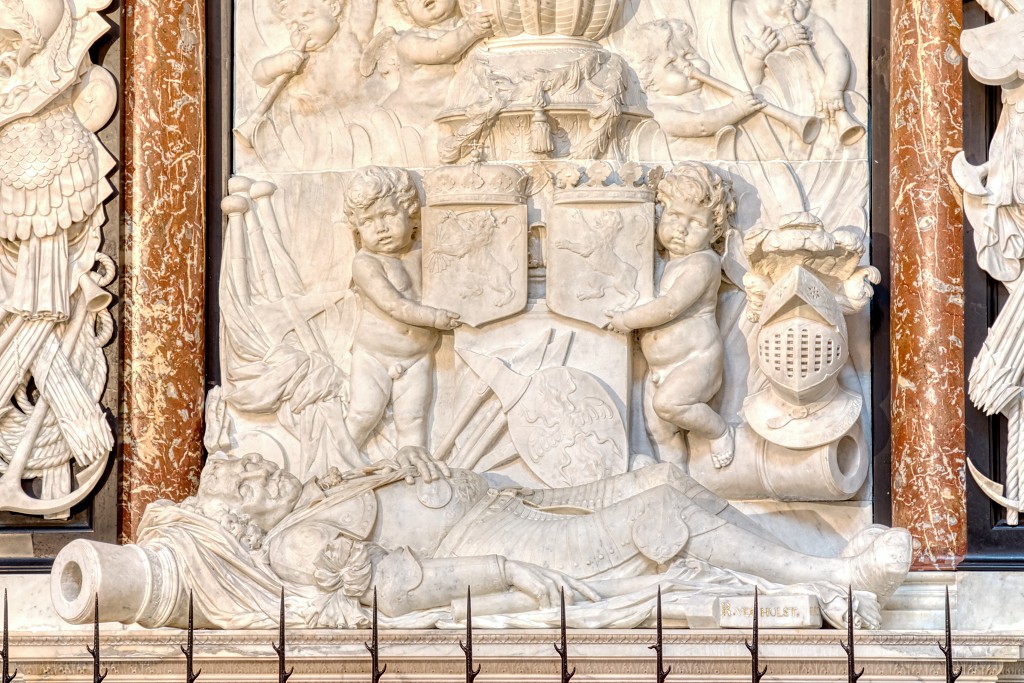 hdr nieuwe oude kerk delft praalgraf willem van oranje protestant religie rooms katholiek kerkfotografie religion erfgoed kathedraal basiliek bezienswaardigheid